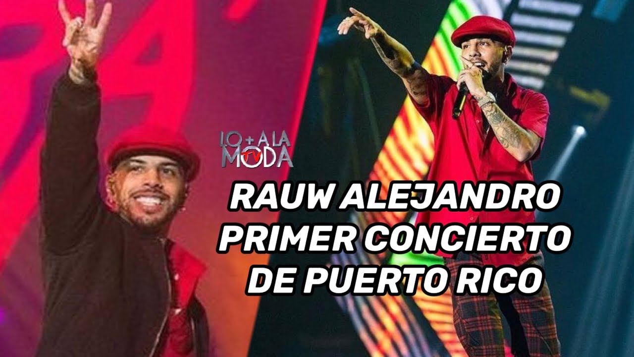 🦊 Rauw Alejandro Hace Primer Concierto En Puerto Rico (Coca Cola Music