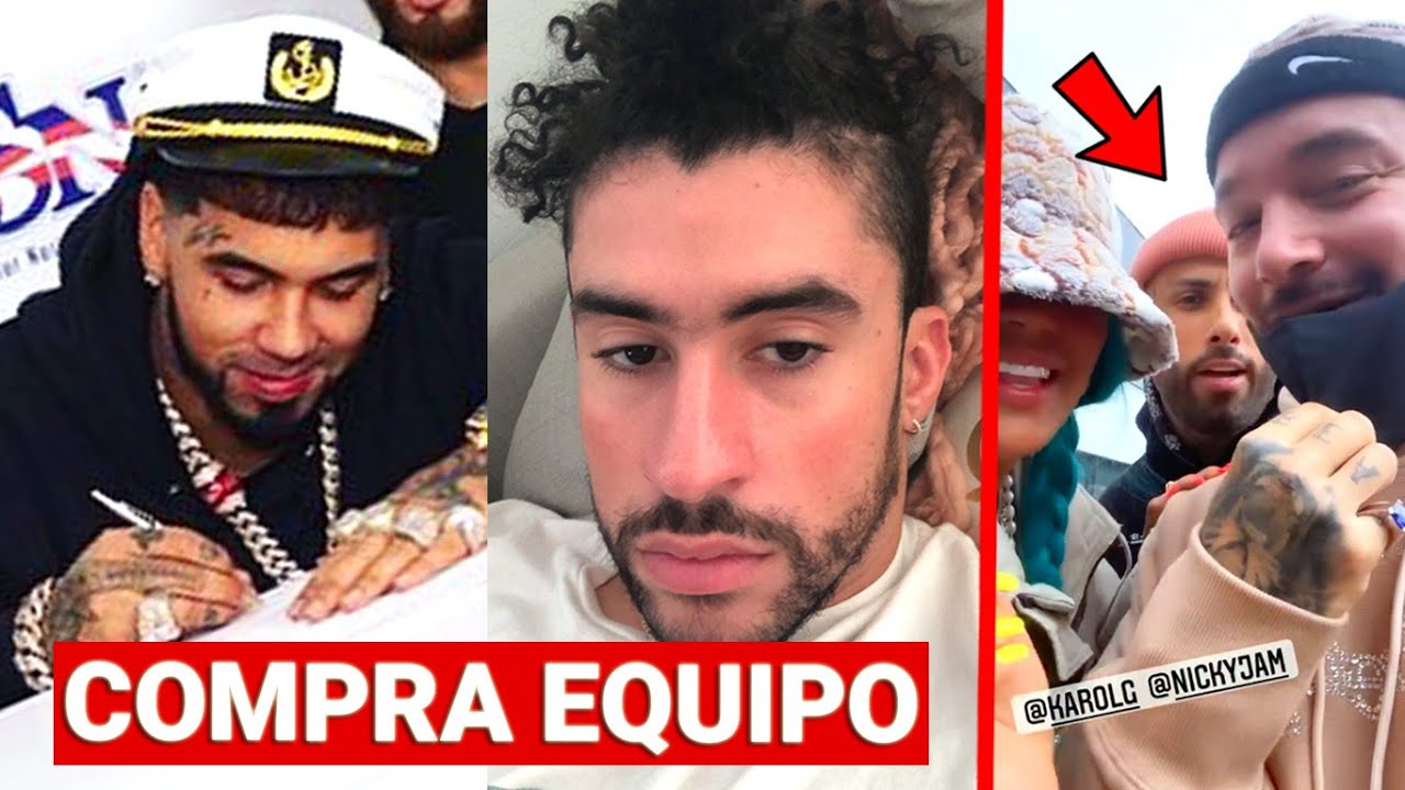 ¡increÍble ¿anuel Sigue Los Pasos De Bad Bunny ¡karol G J Balvin Y