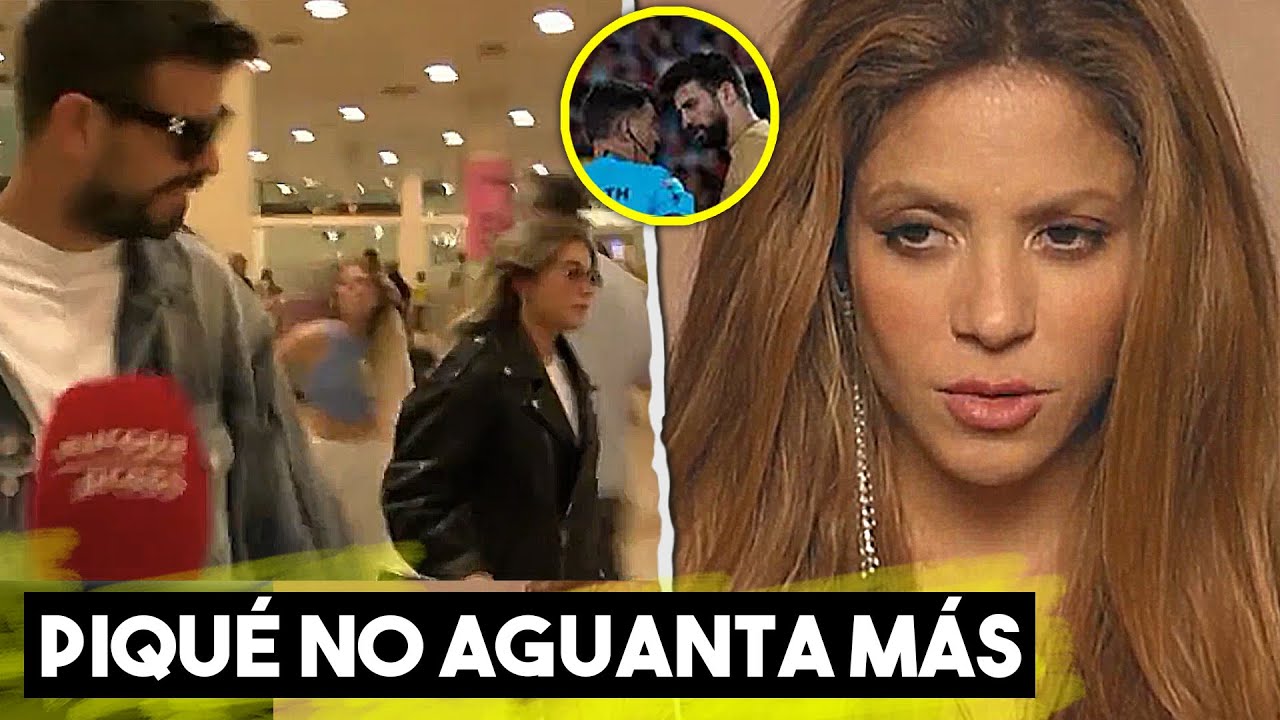 Piqué Se Pelea Con Su Novia Por Shakira El Futbolista Es Humillado En Público Por La Colombiana 8317