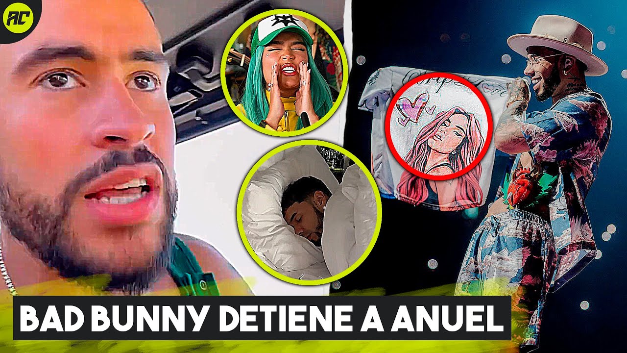 Anuel Se Vuelve Loco: Filtra Vídeo En Cama Con Karol G. Bad Bunny Detiene A Anuel Y Apoya Al Ferxxo.