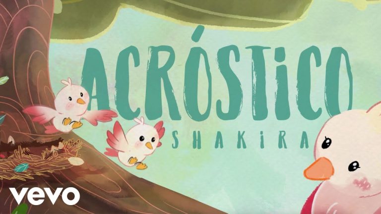 Shakira – Acróstico (Official Lyric Video)
