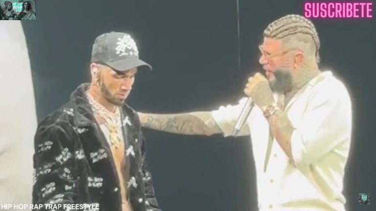 Farruko hace llorar a Anuel AA en su concierto de miami