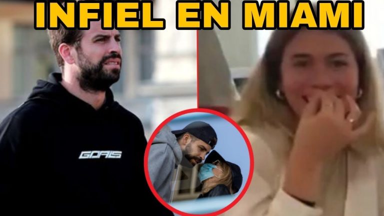 PIQUE LE ES INFIEL A CLARA CHIA EN MIAMI CON UNA MUJER RUBIA Y FUE CAPTADO POR LAS CAMARAS