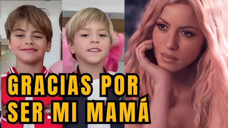 Así fue la sorprendente reacción de Sasha y Milán ante Copa Vacía de Shakira y Manuel Turizo