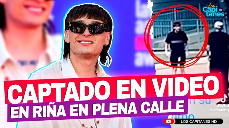 Captan a Peso Pluma en riña en plena calle con un pariente!
