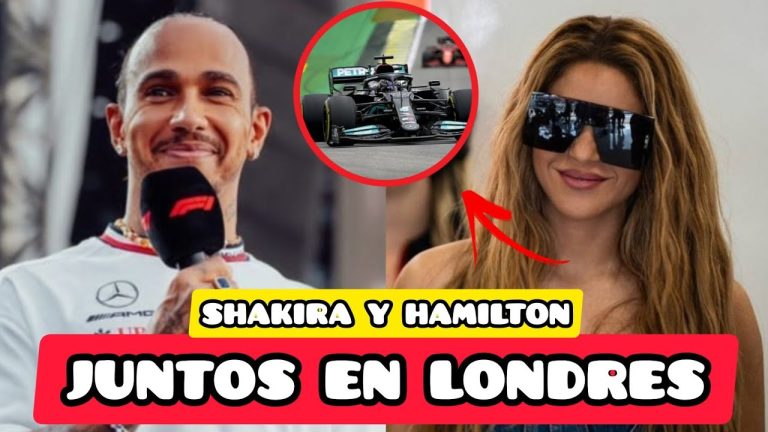 💥EXCLUSIVA: Shakira Asiste Al Gran Premio De F1 En Londres Para Apoyar A Lewis Hamilton | VÍDEO