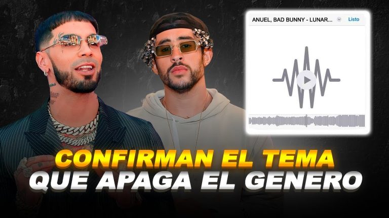 ¡Filtrado! Bad Bunny y Anuel vienen con nuevo tema llamado “LUNAR”