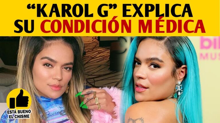 Karol G rompió el silencio y habla sobre la grave enfermedad que padece