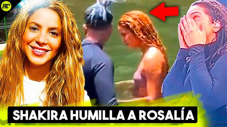 Rosalía Llora, Capturan A Shakira Con Rauw Alejandro En Un Río en Puerto Rico.