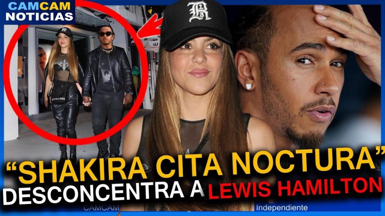 Shakira en salida secreta en Londres con Hamilton