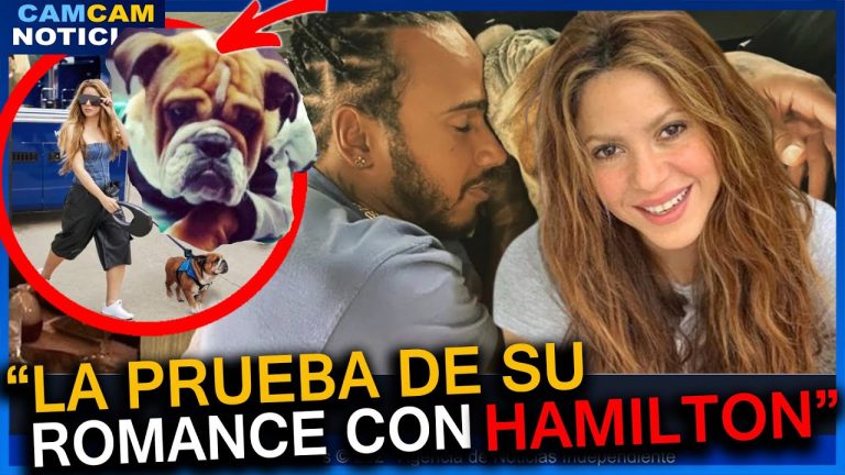 Shakira pillada con su perrihijo en Londres confirma su relación con Lewis Hamilton