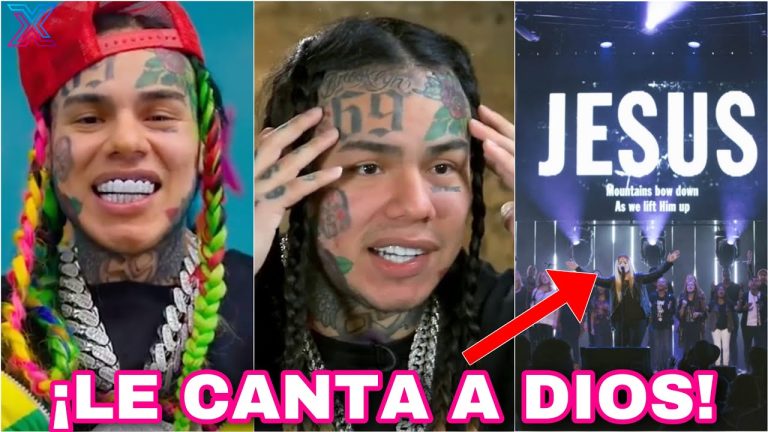 Tekashi 6ix9ine canta canción CRISTIANA y habla de su tiempo en la IGLESIA!!!