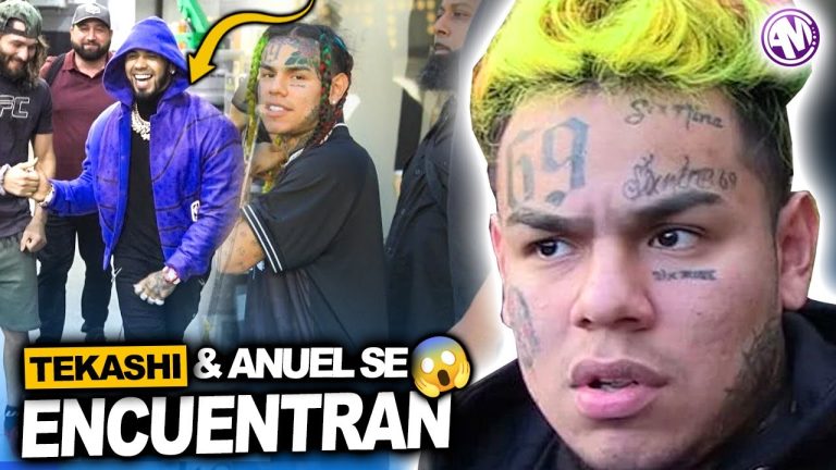 Tekashi encuentra a Anuel y este se asusta?