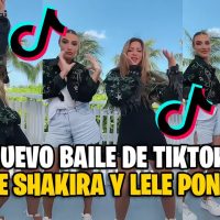 Nuevo Challenge de Shakira y Lele Pons para TikTok | Mira la coreografía del nuevo baile de Shakira.
