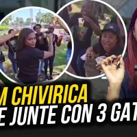EL TEAM CHIVIRICA HACE JUNTE CON 3 GATOS !