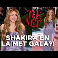 Shakira asistirá por primera vez a la Met Gala de este año, y será vestida por Donatella Versace. ✨️