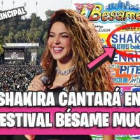 SHAKIRA sigue triunfando, y será la artista principal en el festival latino BÉSAME MUCHO. 💋🔥