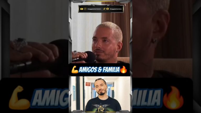 J Balvin te define un mejor amigo