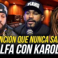 EL ALFA CUENTA POR QUE NUNCA SALIO LA CANCION QUE GRABO CON KAROL G !