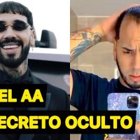 ANUEL AA DEJA VER SU CALVA POR ERROR