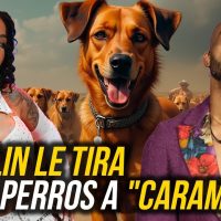 YAILIN LE TIRA LOS PERROS A “CARAMELO”