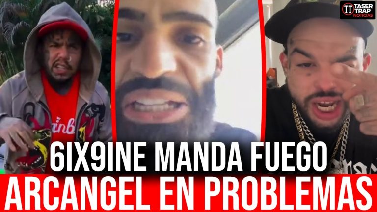 6IX9INE LE TIRA A ARCANGEL: ARCANGEL EN PROBLEMAS! CANCELADO EN MEXICO POR APOYAR LA COLONIZACION