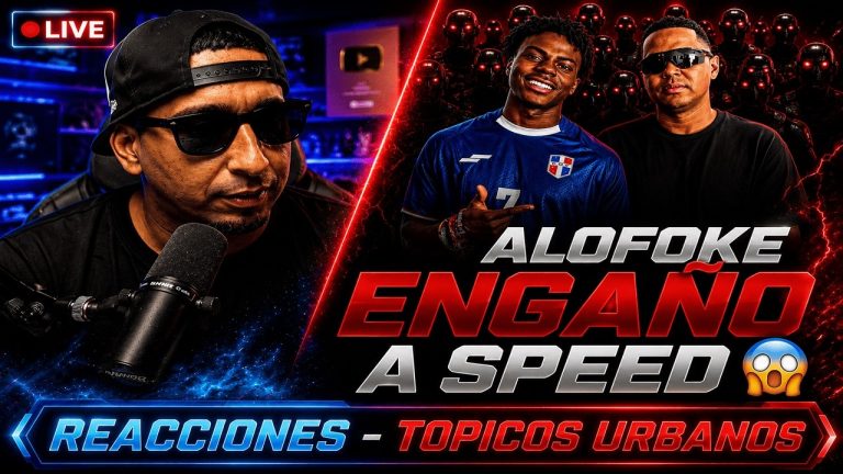 ALOFOKE ENGAÑA a ISHOWSPEED? 😱 | REACCIONES LIVE 🔴