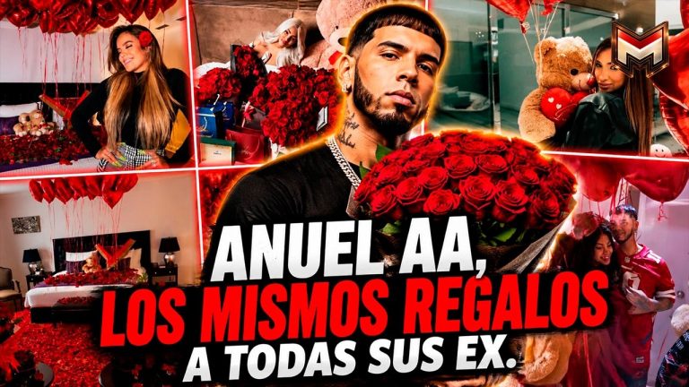 ANUEL AA ESPLÉNDIDO CON LOS MISMO REGALOS PARA TODAS ! La Meca Urbana