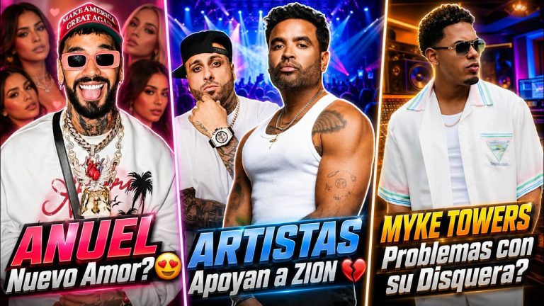 ANUEL AA Nuevo AMOR? 😍 | ARTISTAS Apoyan a ZION 💔 | MYKE TOWERS Problemas con su Disquera 😱 Comite Urbano