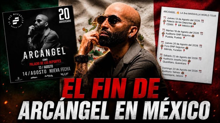 CONCIERTOS DE ARCANGEL EN MEXICO CORREN PELIGRO !
