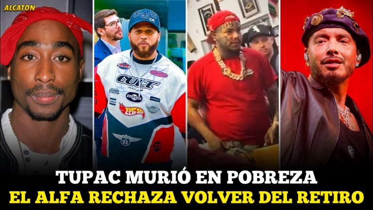 🎙️El Alfa rechaza 500mil por volver del retiro | Tupac tenia solo 7mil al morir | 6ix9ine