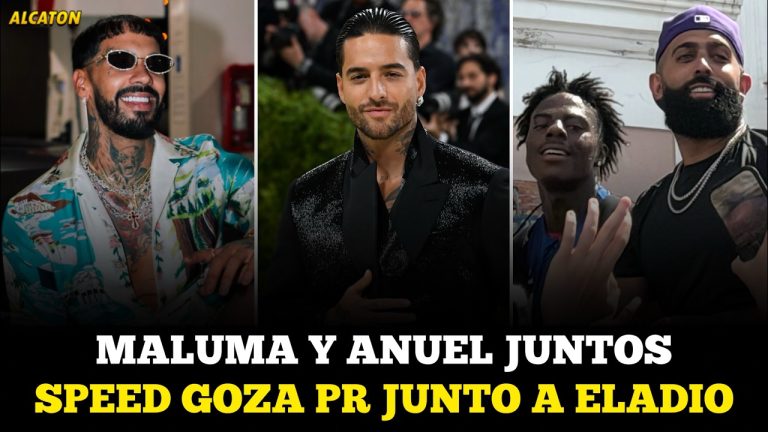 😼 Anuel y Maluma pillados juntos | Speed en PR con Eladio, Elvis Crespo, Chente y + | Quevedo y Jay
