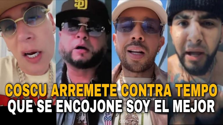 🔥 COSCULLUELA ARREMETE CONTRA TEMPO “QUE SE ENCOJONE” DE LA GHETTO DETENIDO EN COSTA RICA