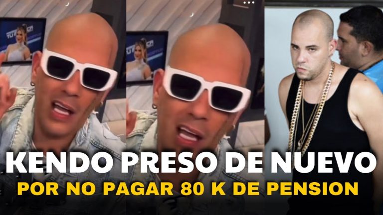KENDO KAPONI PODRÍA IR A PRISIÓN DE NUEVO SI NO PAGA LA PENSIÓN DE SU HIJA DEBE 80 k