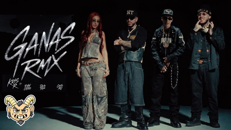Kris R Ft. Ryan Castro, De La Rose y Cris MJ – Ganas (Remix) (Official Video)