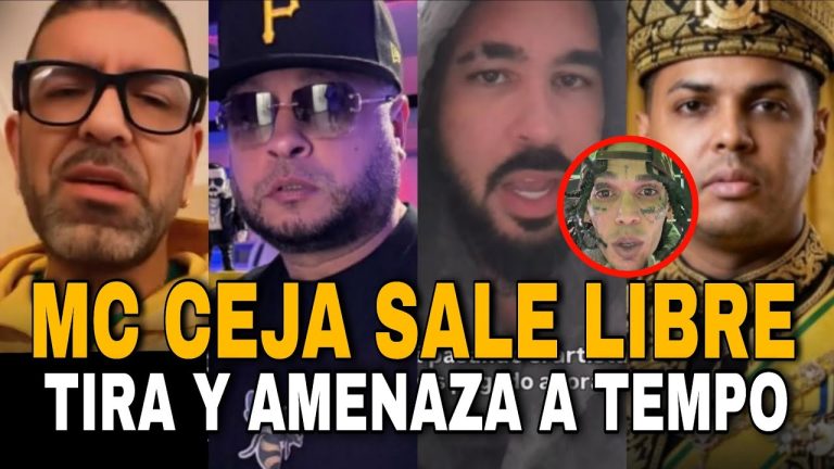MC CEJA LIBRE REACCIONA A SE CAYO UN IDOLO LA TIRAERA DE TEMPO Y LO AMENAZA PINA REACCIONA A ALOFOKE
