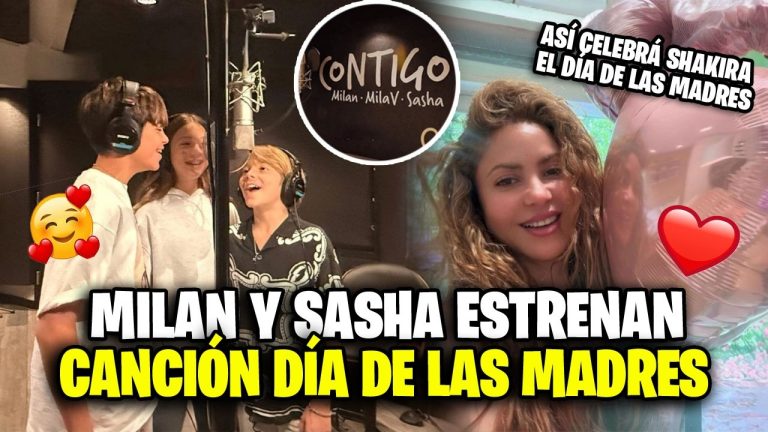Hijos de Shakira lanzan “Contigo” en el Día de las Madres y conmueven las redes