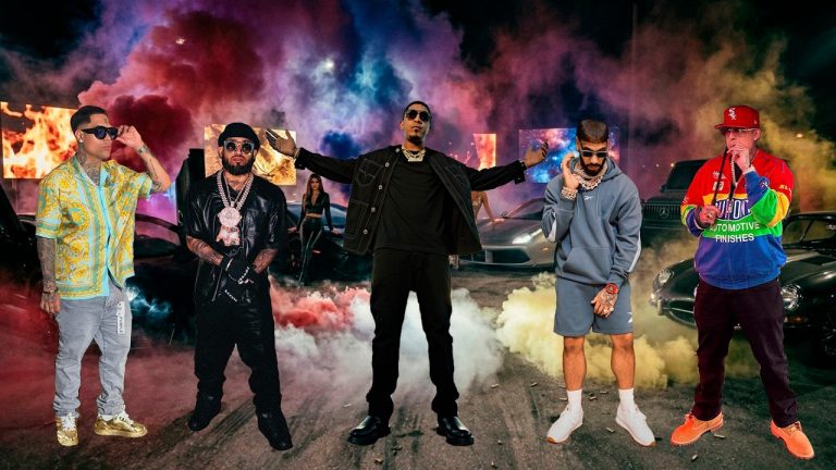 Ñengo Flow, Almighty, Pusho, Anuel AA, Bryant Myers, Miky Woodz, Yandel – Me Imagino [Video Music] TrapUrbanoTV