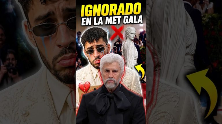 Por esta razón Bad Bunny fue vestido de anciano a la Met Gala #badbunny  #metgala