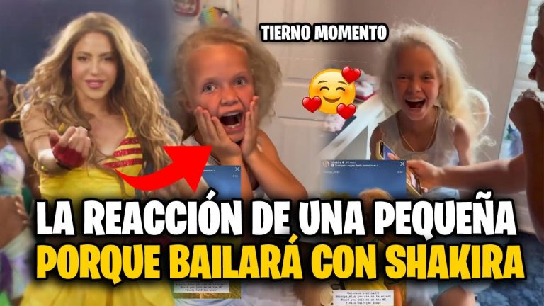 Shakira cumple el sueño de una pequeña fan y la invita al Halftime del Mundial