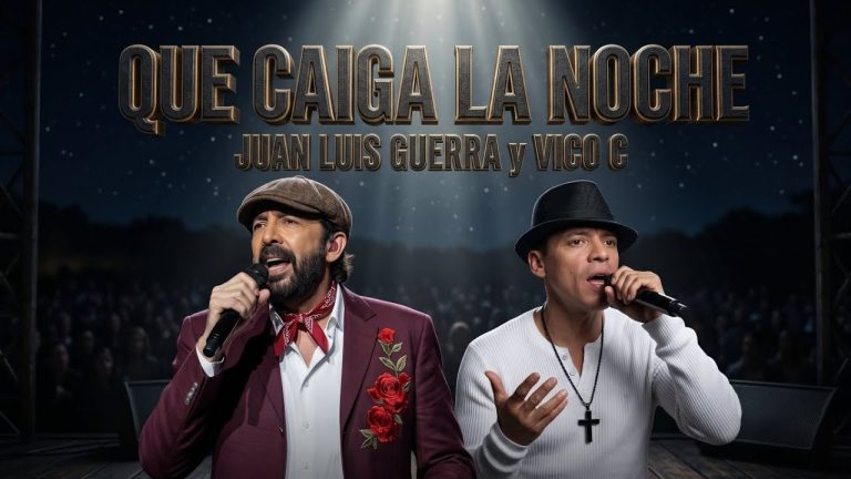 Vico C ft. Juan Luis Guerra – Que Caiga La Noche (2026) Concept salsa Cristiana