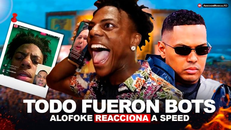 VIDEO😨 IShowSpeed EXPONE le PUSIERON BOTS a su IRL con ALOFOKE & este