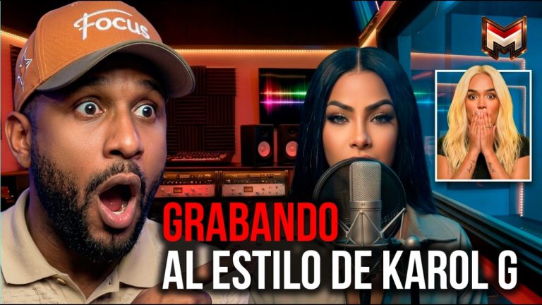 YAILIN GRABA REGGAETON AL ESTILO DE KAROL G !