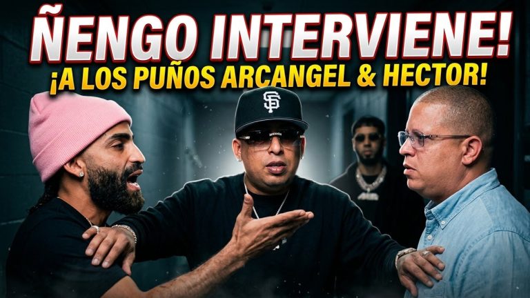 A LOS PUÑ0S ARCANGEL Y HECTOR🔥 ÑENGO FLOW CUENTA COMO DETUVO ESA TIRAERA! ARCANGEL REACCIONA! ANUEL El Caco Tv