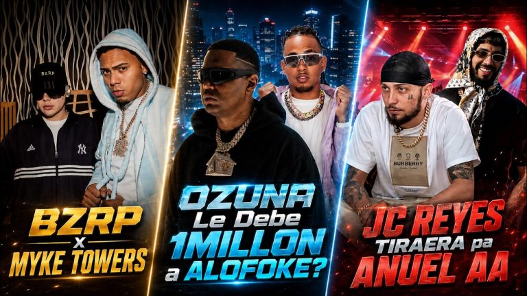 ALOFOKE Le Tira a OZUNA 😱 | BZRP x MYKE TOWERS 🔥 | JC REYES TIRAERA pa ANUEL AA 🤦‍♂️