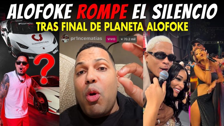 ALOFOKE ROMPE EL SILENCIO TRAS LA GRAN FINAL DE PLANETA ALOFOKE LIO ENTRE LA PRIMA Y ANDY FLOW Felixdomingueztv