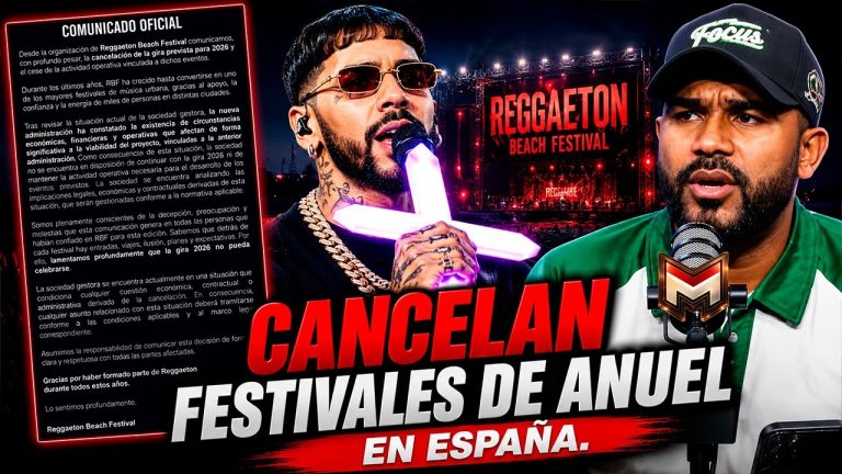 ANUEL AA SIN FESTIVALES EN ESPAÑA | AQUÍ LO QUE SUCEDIÓ