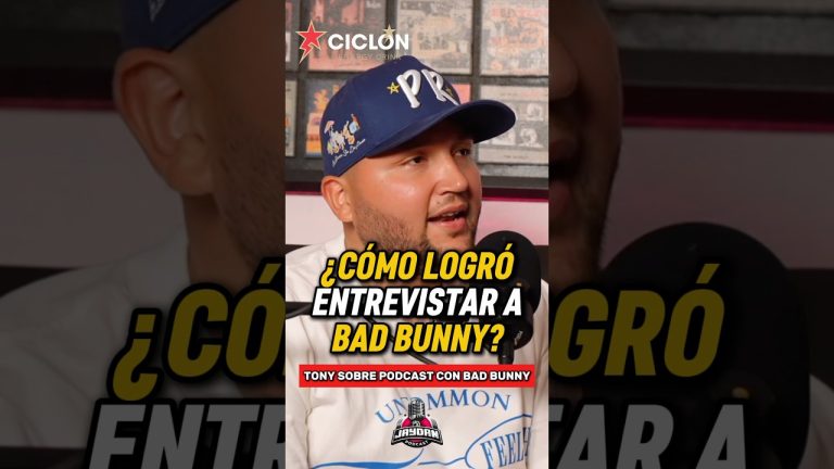 El Tony revela cómo logró ENTREVISTAR a Bad Bunny 😳🔥