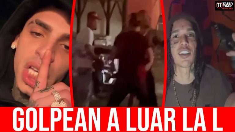 GOLPEAN A LUAR LA L EN MIAMI: EL DOMINIO LE TIRA A LUAR Y ASEGURA QUE LO GOLPEARON EN MIAMI TASER TRAP