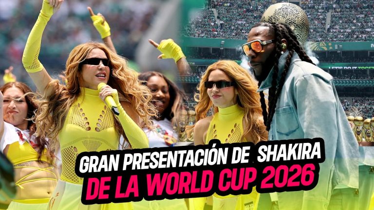 Gran presentacion de Shakira en la inauguracion de la copa del mundo 2026